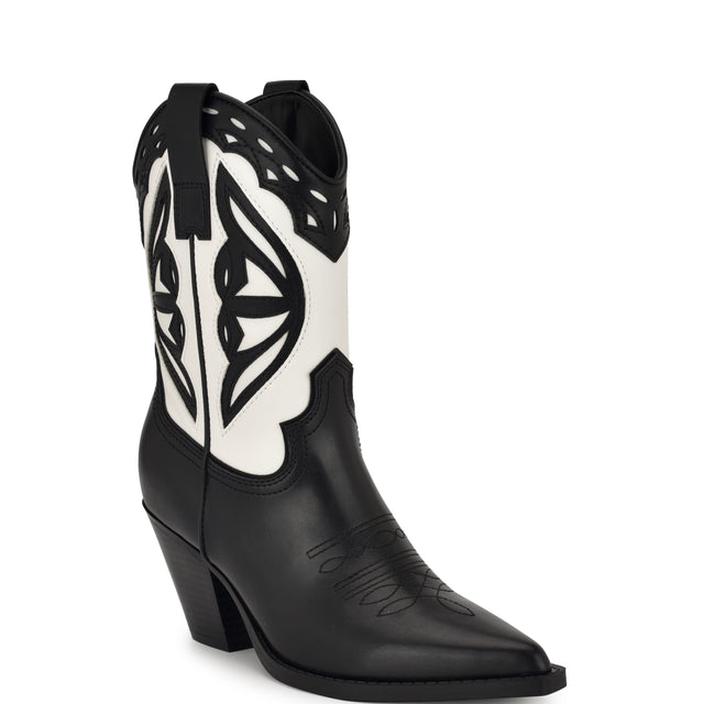 Nine West Puzz Western Booties