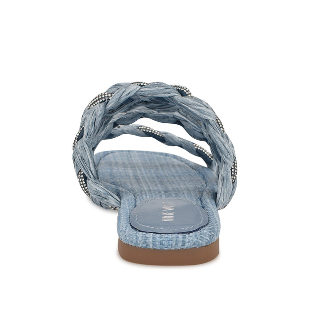 Nine West Qazz Flat Slide Sandals