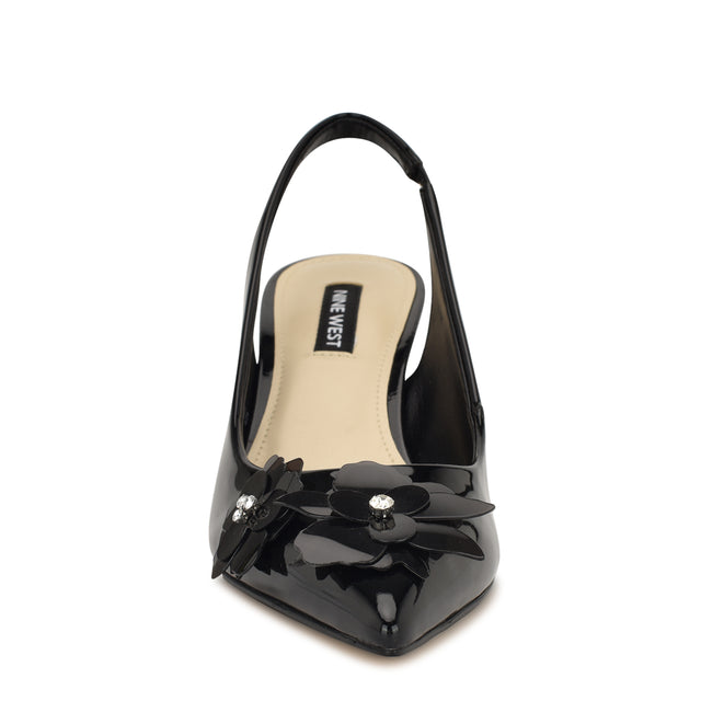 Nine West Recca Flower Slingback Pumps