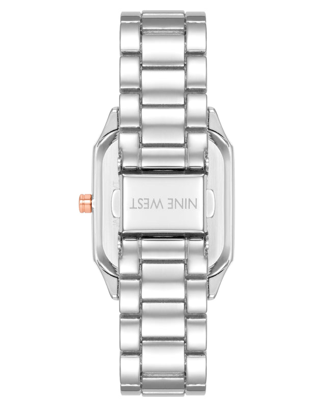 Nine West Rectangular Case Bracelet Watch
