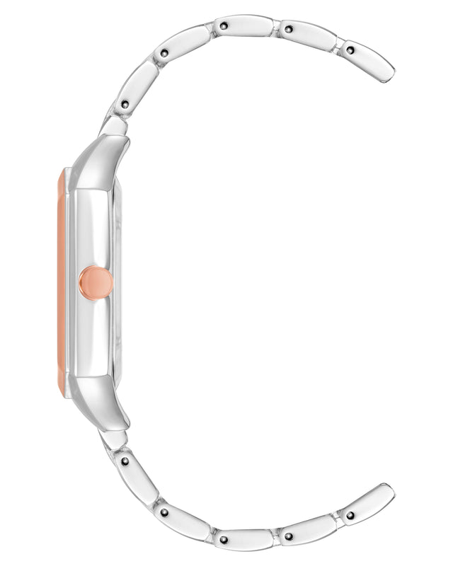 Nine West Rectangular Case Bracelet Watch