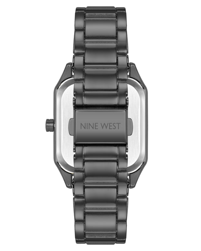 Nine West Rectangular Case Bracelet Watch