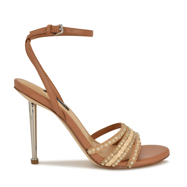 nine west Reen Rhinestone Sandals