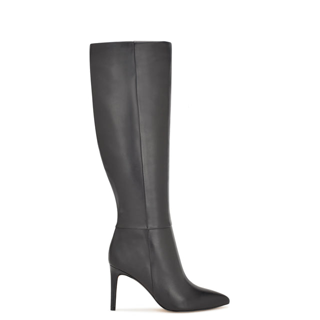 nine west Richy Wide Calf Heeled Boots