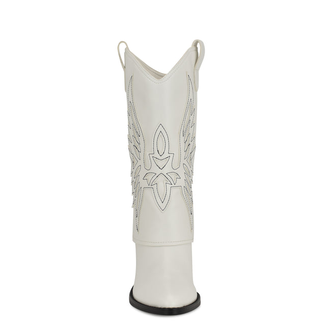 Nine West Ringer Detailed Western Boots