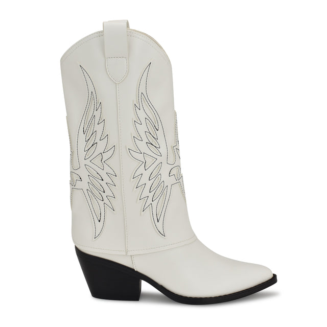 nine west Ringer Detailed Western Boots