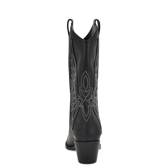 Nine West Ringer Detailed Western Boots