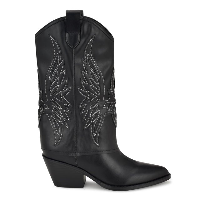 nine west Ringer Detailed Western Boots