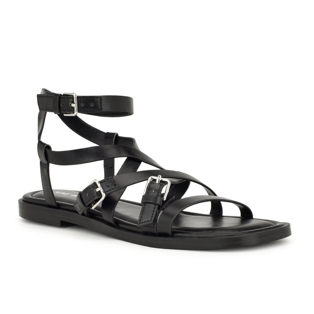 Nine West Rulen Flat Strappy Sandals