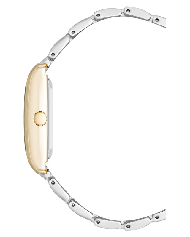 Nine West Slim Rectangular Case Watch