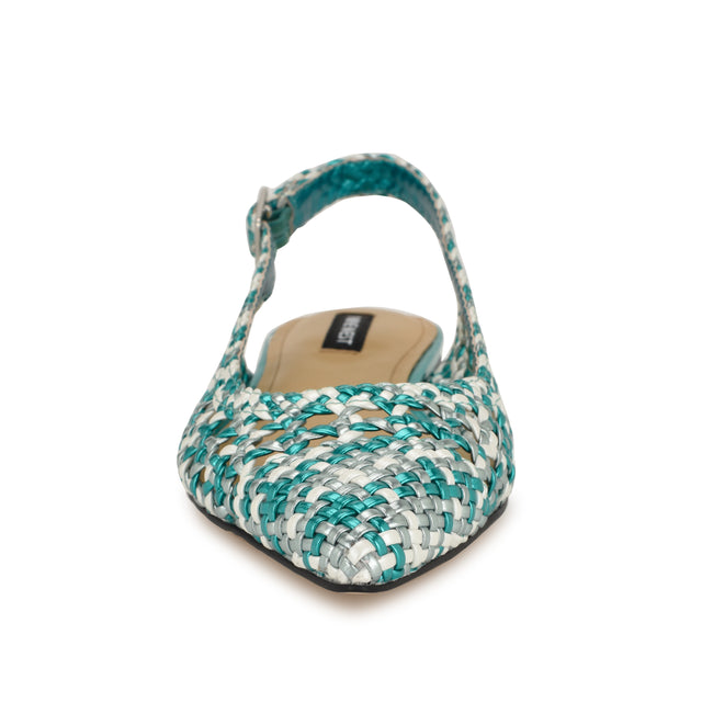 Nine West Soel Woven Slingback Flats