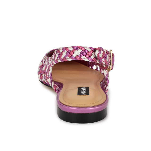 Nine West Soel Woven Slingback Flats