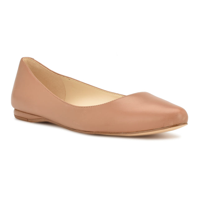 Nine West Speakup Almond Toe Flats