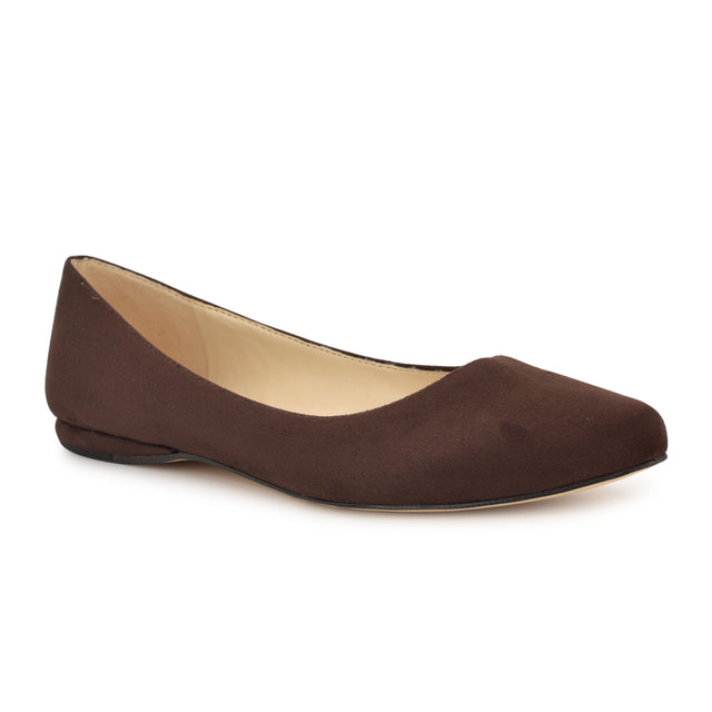 Nine West Speakup Almond Toe Flats
