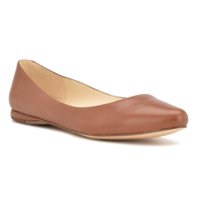Nine West Speakup Almond Toe Flats