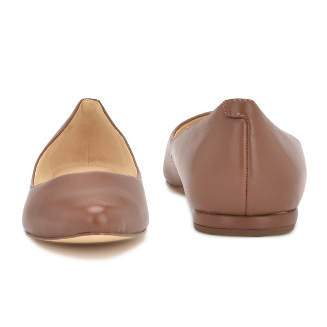Nine West Speakup Almond Toe Flats