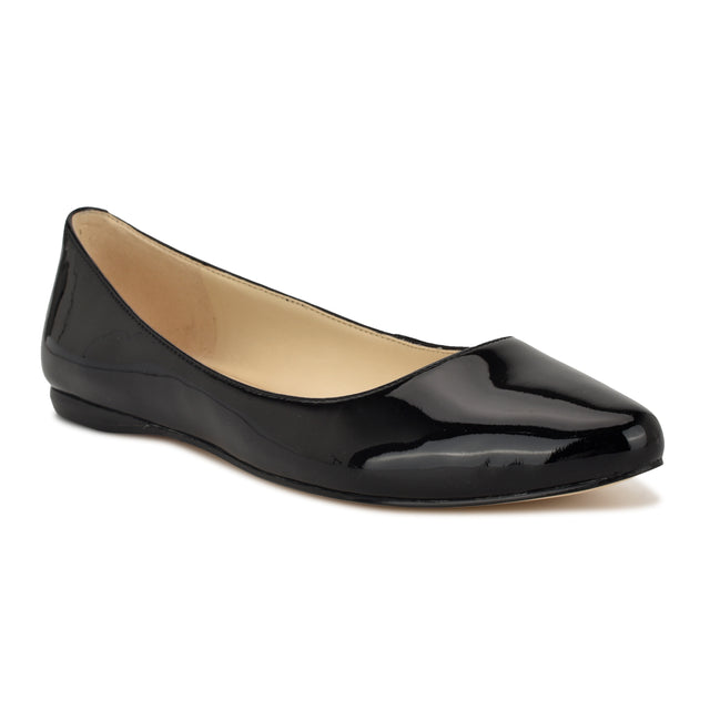 Nine West Speakup Almond Toe Flats