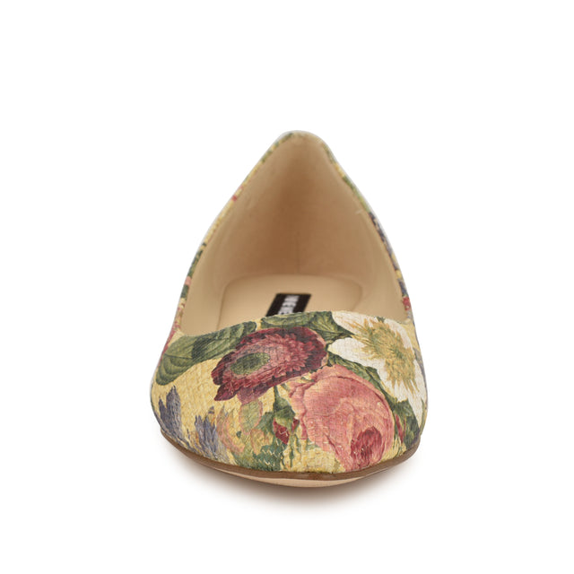 Nine West Speakup Almond Toe Flats