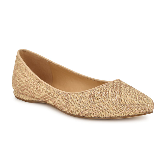 Nine West Speakup Almond Toe Flats