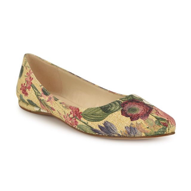Nine West Speakup Almond Toe Flats