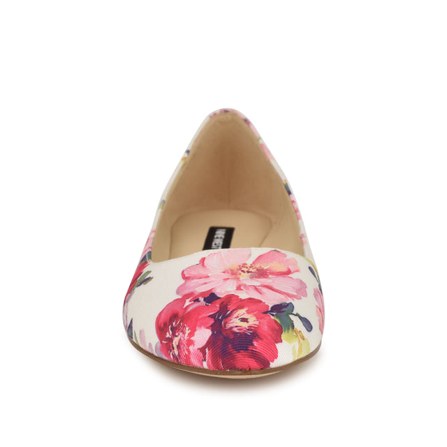 Nine West Speakup Almond Toe Flats