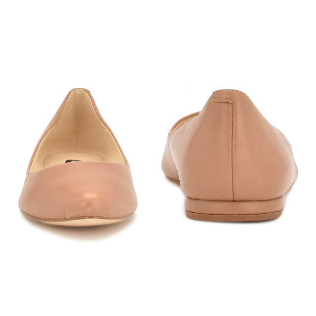 Nine West Speakup Almond Toe Flats