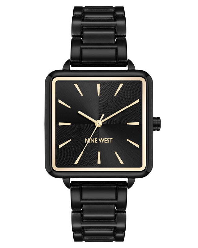 nine west Square Case Bracelet Watch