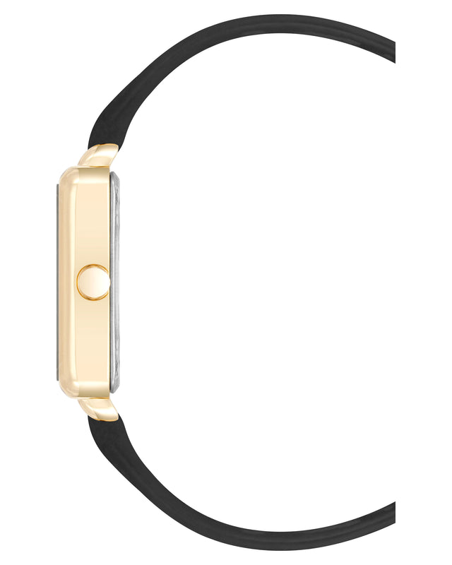 Nine West Square Case Smooth Strap Watch