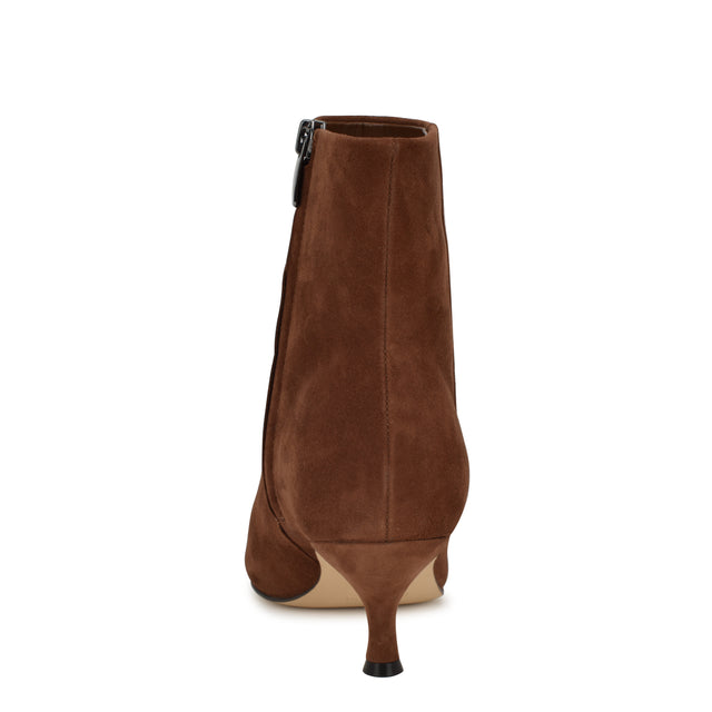 Nine West Symba Dress Ankle Leather Booties