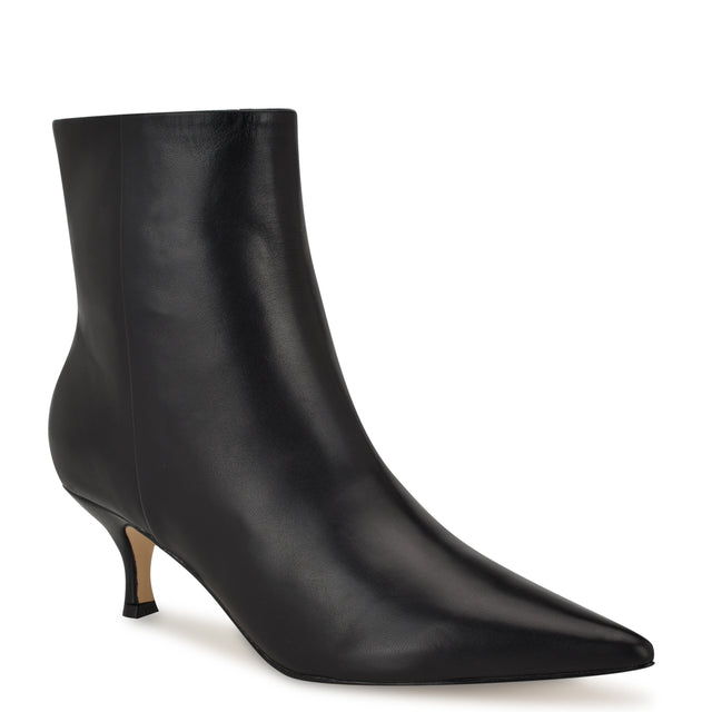 Nine West Symba Dress Ankle Leather Booties