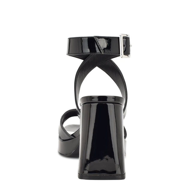 Nine West Tackle Ankle Strap Platform Sandals