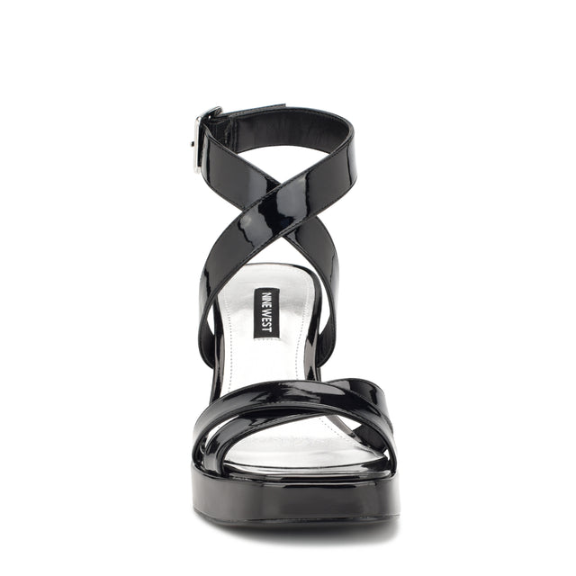 Nine West Tackle Ankle Strap Platform Sandals