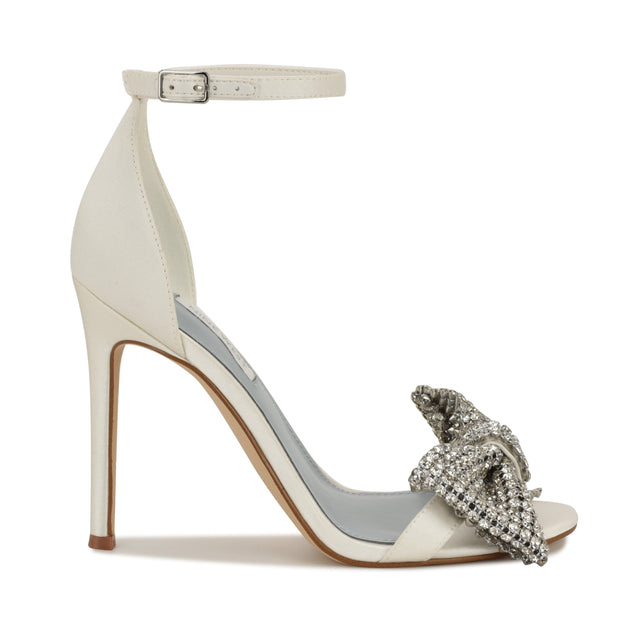 nine west Tansie Embellished Bow Sandals