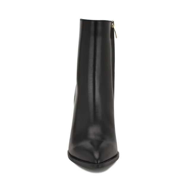 Nine West Tessay 9x9 Block Heel Leather Booties