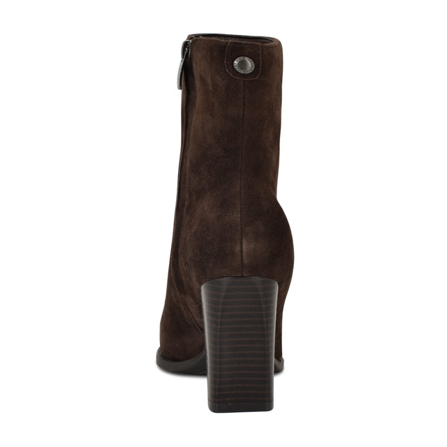 Nine West Tessay 9x9 Block Heel Leather Booties
