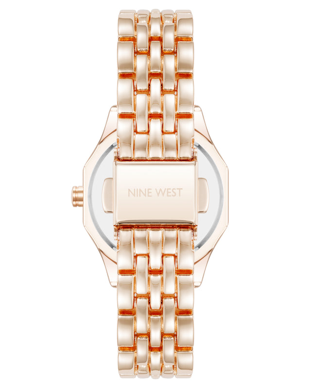 Nine West Timeless Octagonal Case Bracelet Watch