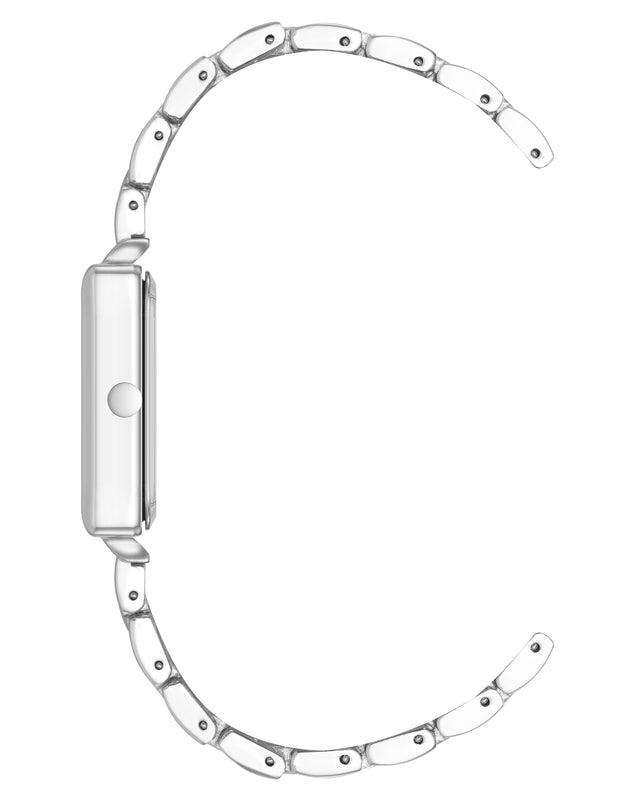 Nine West Timeless Rectangular Case Watch