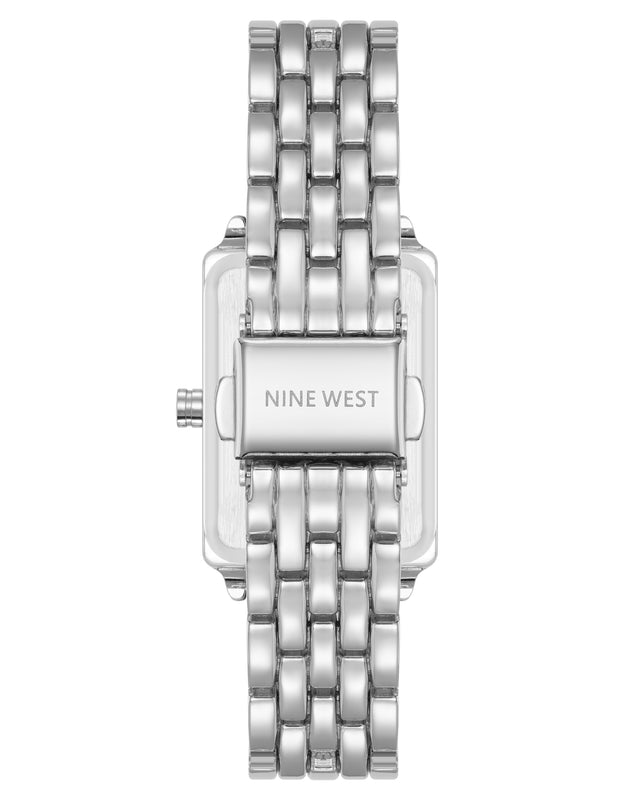 Nine West Timeless Rectangular Case Watch
