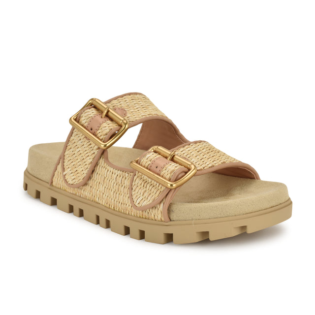 Nine West Timma Footbed Slide Sandals