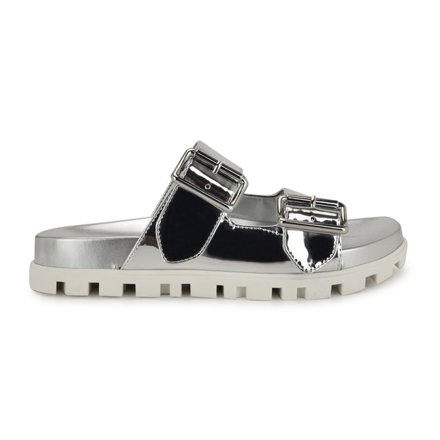 nine west Timma Footbed Slide Sandals