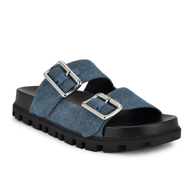 Nine West Timma Footbed Slide Sandals