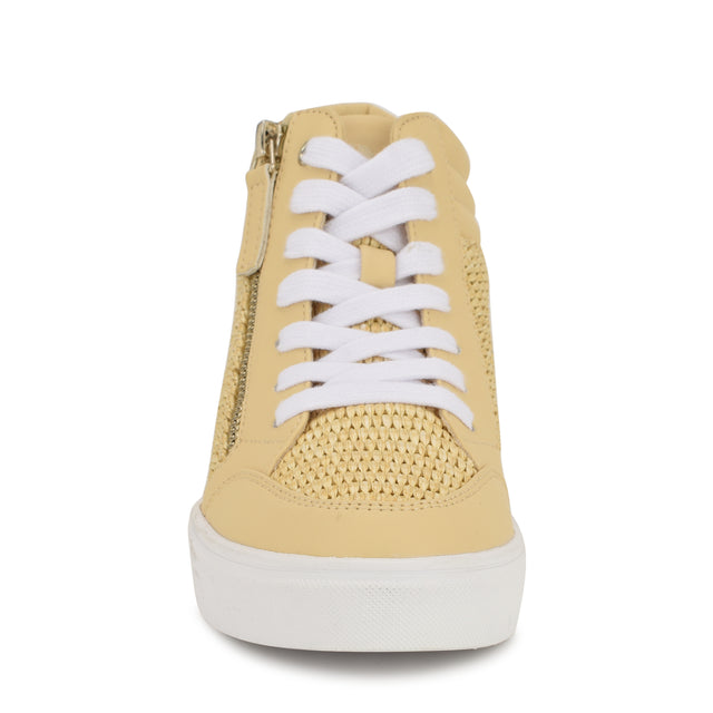 Nine West Tons High Top Hidden Wedge Sneakers