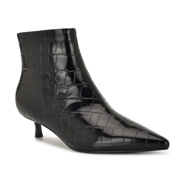Nine West Turrel Kitten Heel Ankle Booties