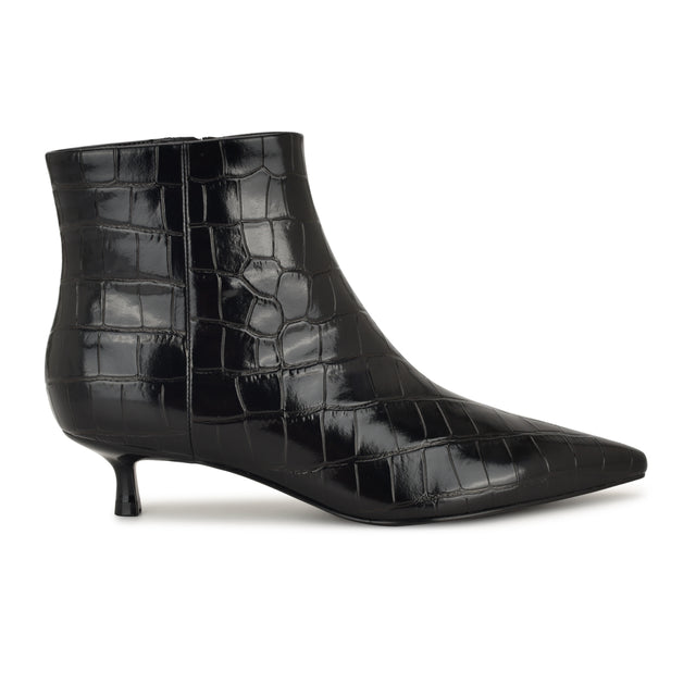 nine west Turrel Kitten Heel Ankle Booties