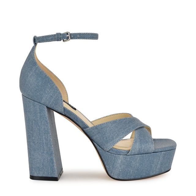 nine west Vicky Platform Sandals