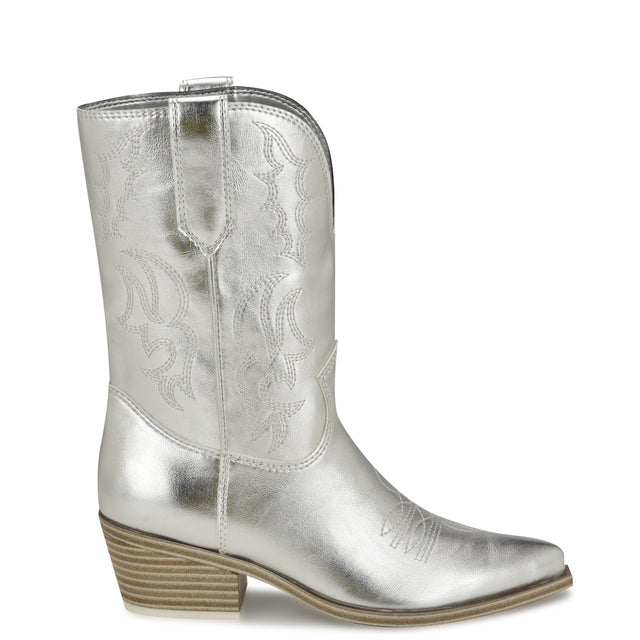 nine west Yodown Western Booties