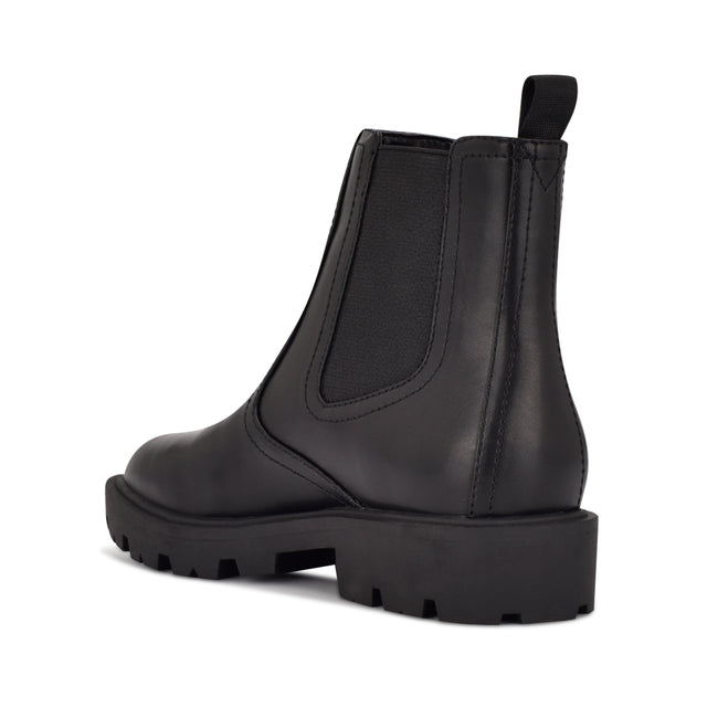 Nine West Yullon Lug Sole Chelsea Booties